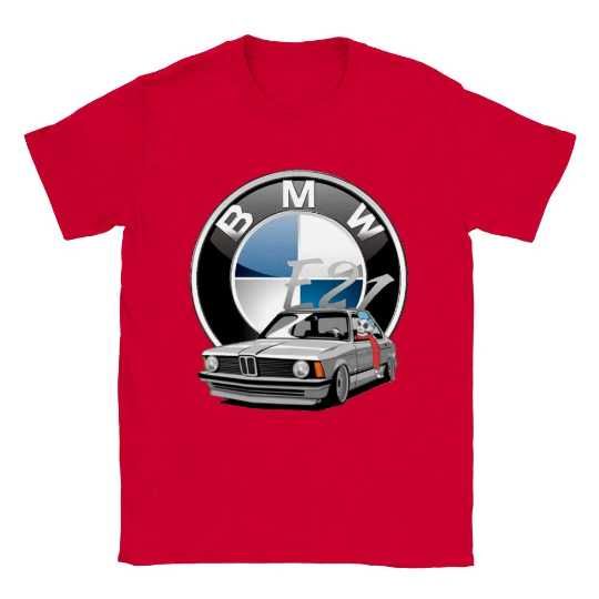 T-shirt 100% Algodão BMW E21