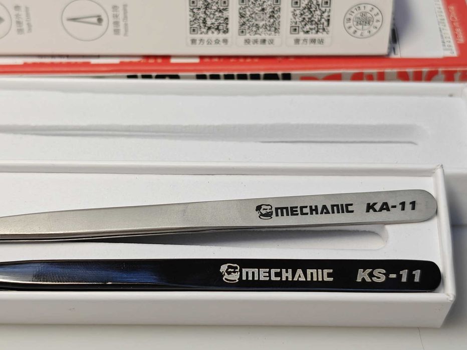 Прецизионный Пинцет Mechanic KA-11 KS-11  (прямой / не гнущийся)