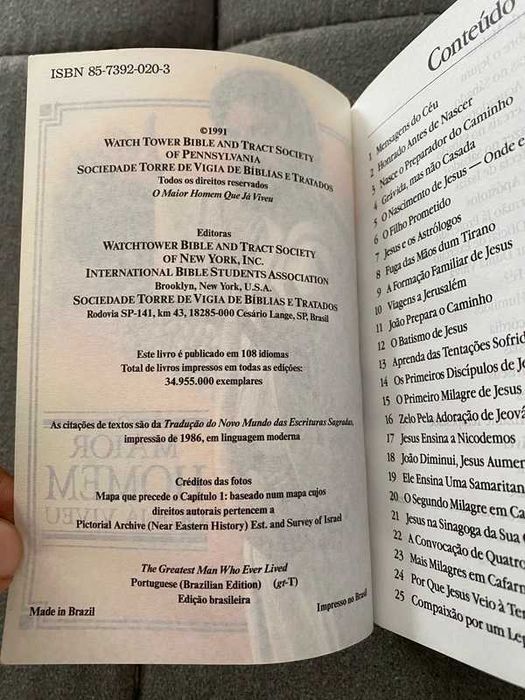 O Maior Homem Que Já Viveu – Edição Brasileira (1991)