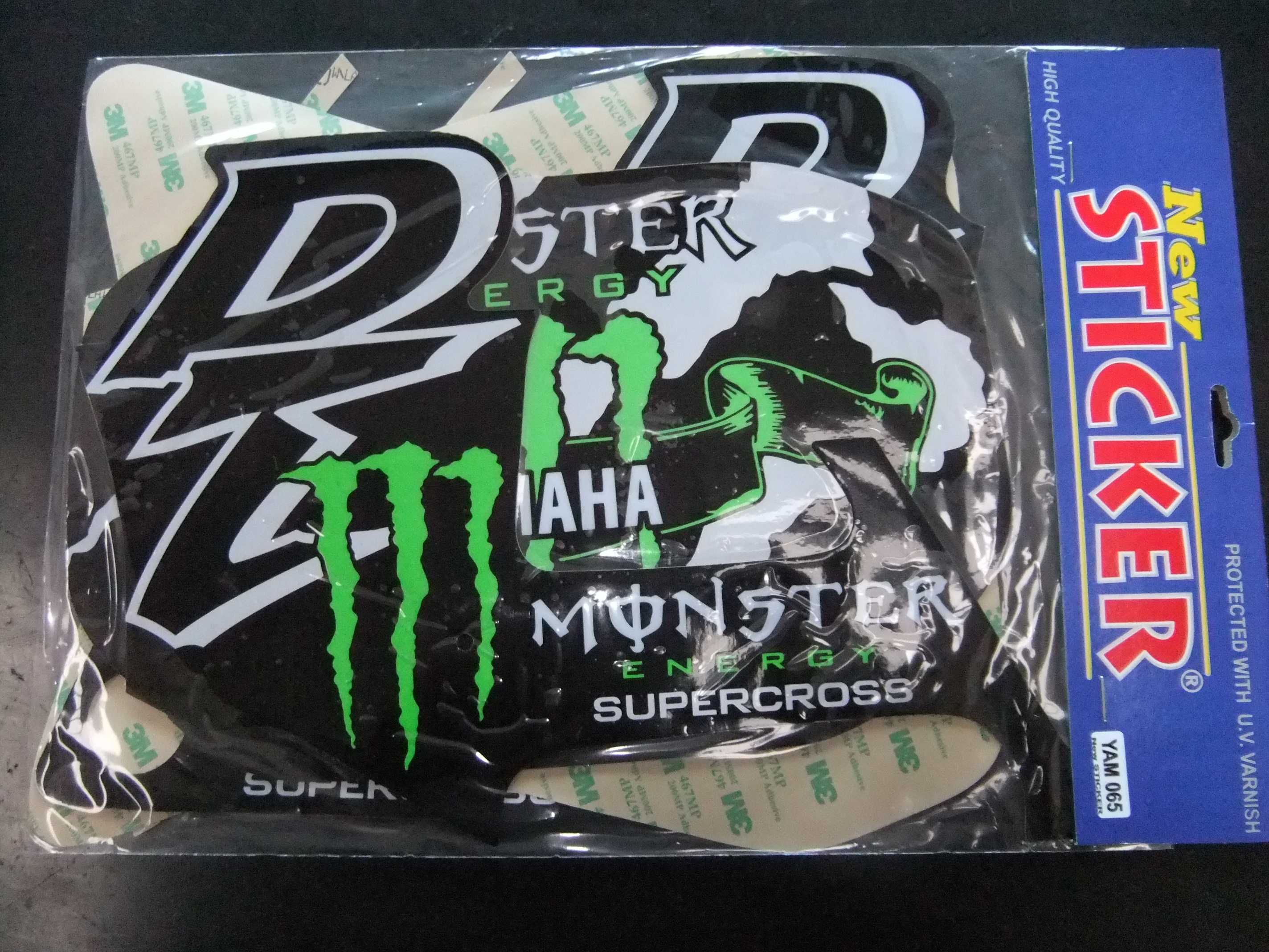 Kit plásticos + Autocolantes Yamaha Dtr 125 monster redbull original