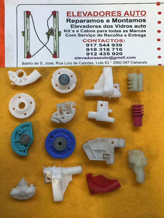 Kits de reparação de elevadores dos vidros