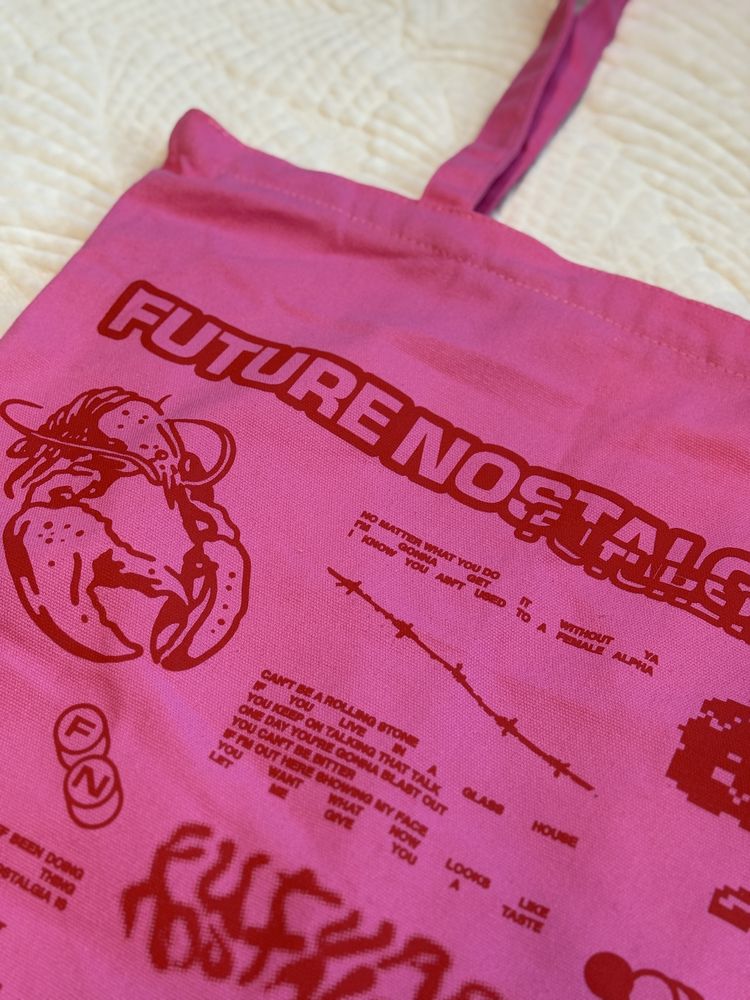 Dua Lipa Merch Torba i Przypinki