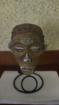 Świecznik maska etniczna