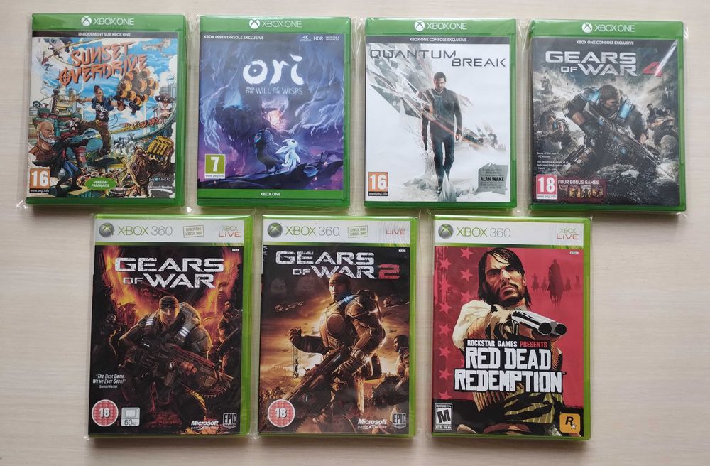 Комплект Диски Xbox One/Xbox 360