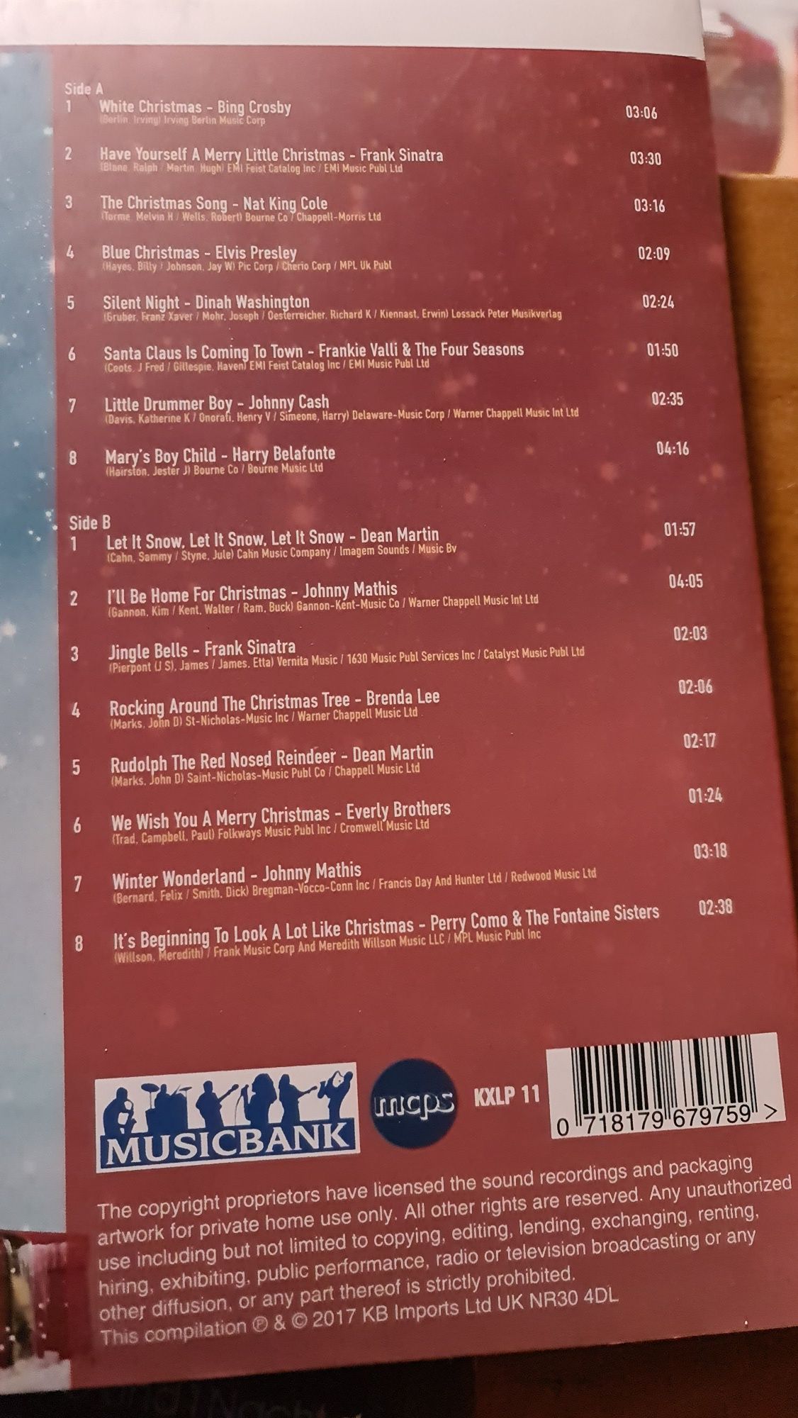 The Christmas album