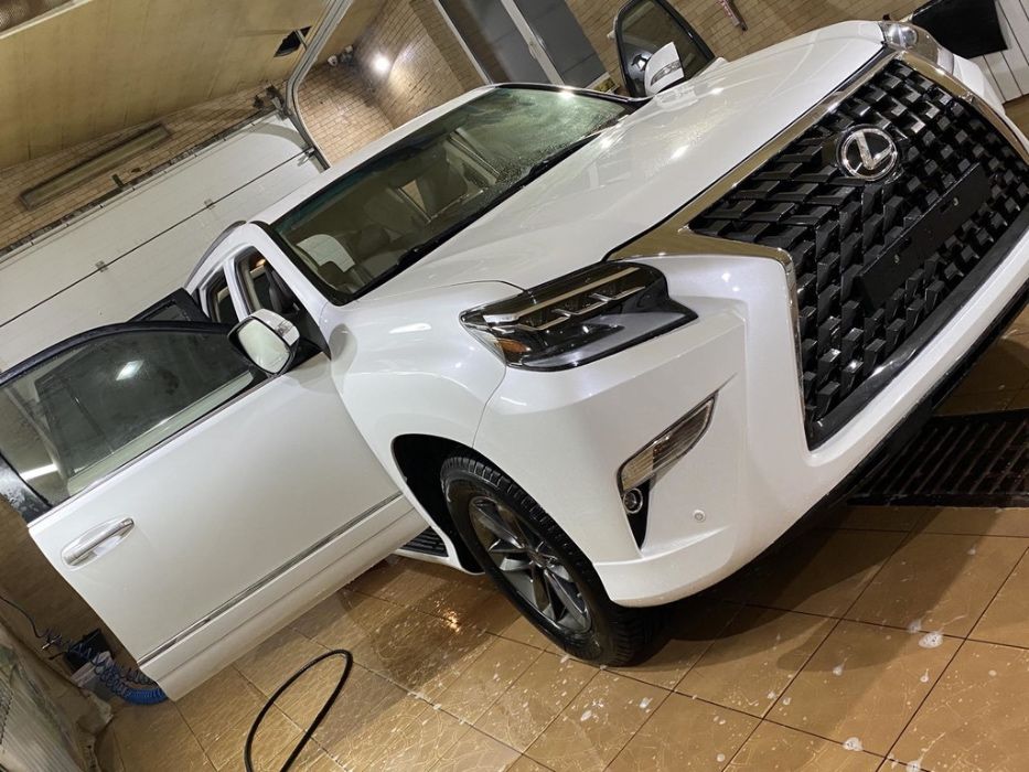 Рестайлинг для Lexus GX 460 с 2009 в 2021г. обвес бампер решетка фары