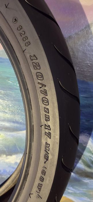 Моторезина dunlop sportmax radial d218f 120 70 zr17