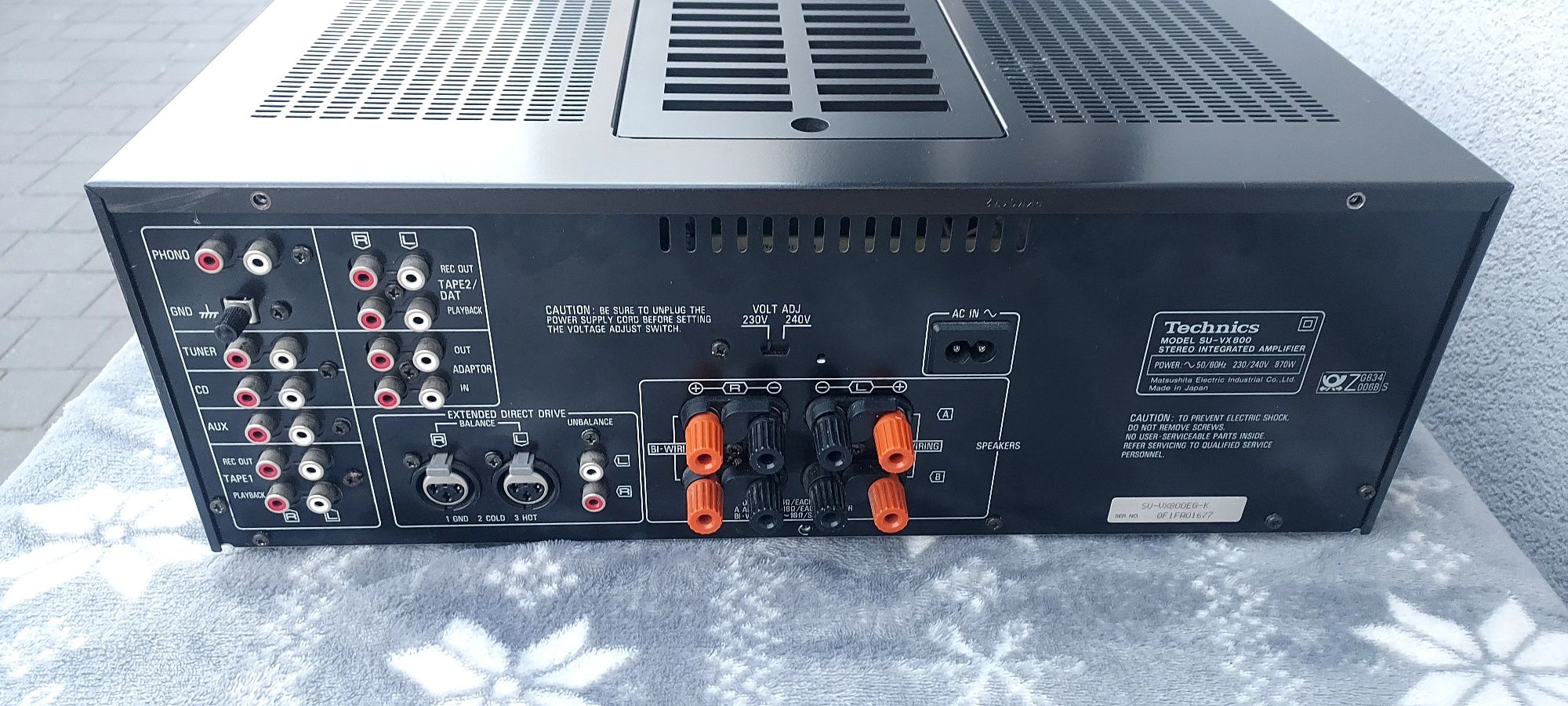 Wzmacniacz Technics SU-VX800