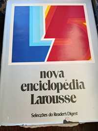 Enciclopédia Larousse 5 volumes antiga