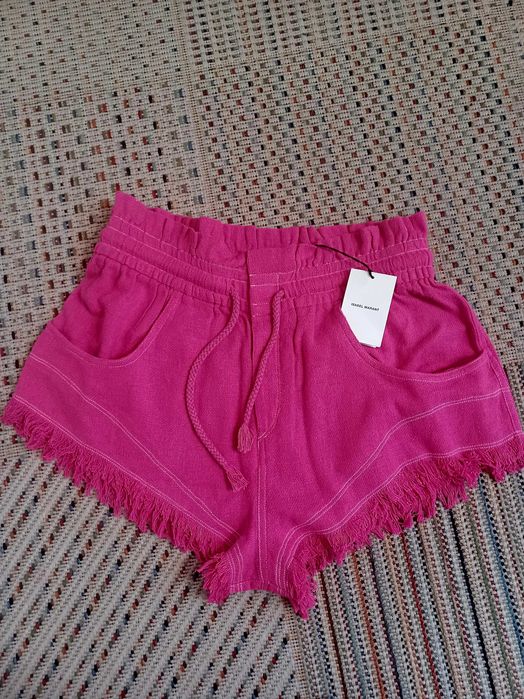 Spodenki Isabel Marant Étoile jedwab jedwabne szorty 40 Nowe