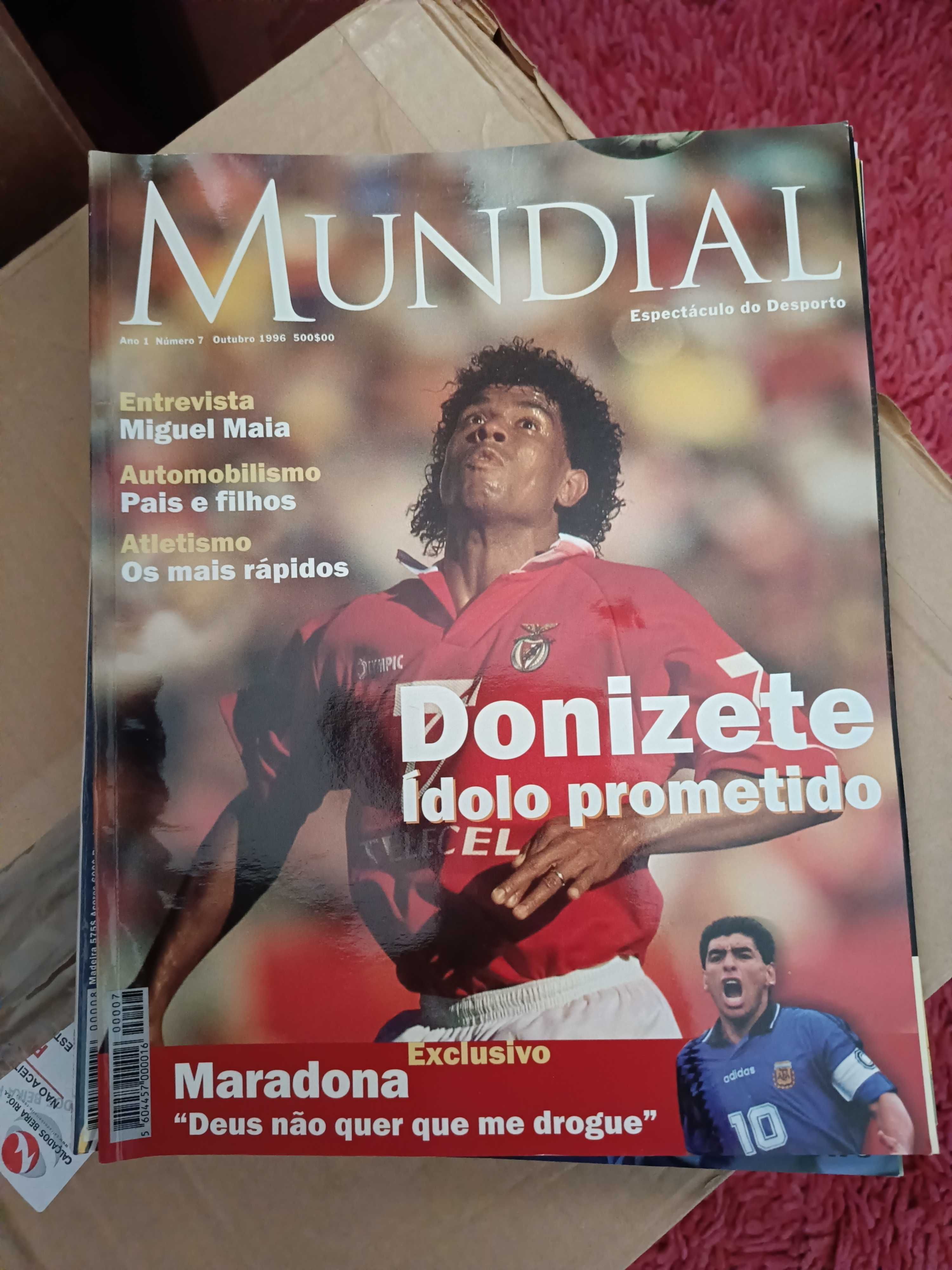 Vendo revistas Mundial em excelente estado