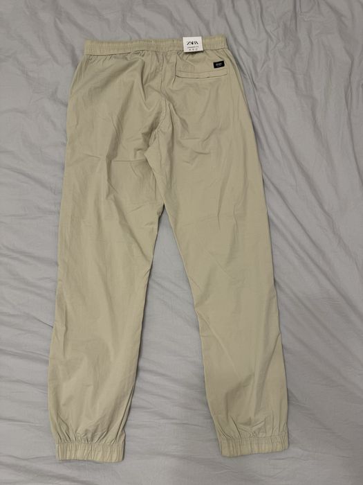 Біжеві Чоловічі штани джогери Zara, розмір M