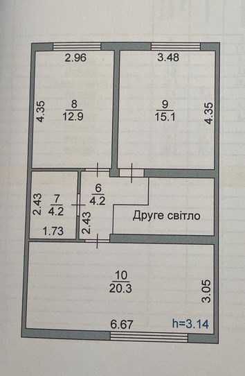 єОселя Таунхаус аналог Дуплекса 124м+62м (мансарда) м. Бровари можлива