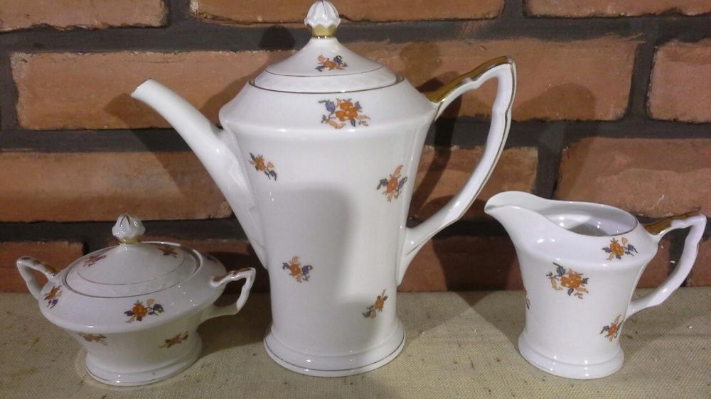 Porcelana SORAU, Żary, Serwis Śląski 6 osobowy, Sorau ASTORIA ŚLĄSKA