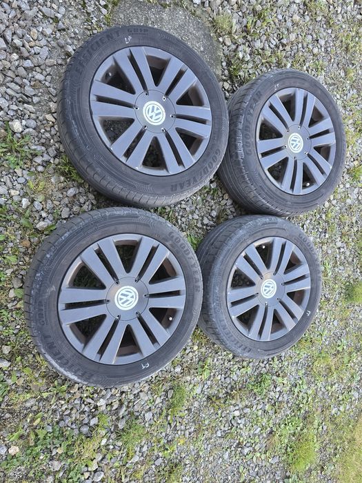 Komplet kół volkswagen 16 cali plus opony