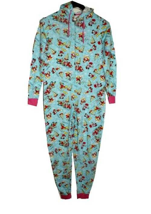 Disney Christmas ONESIE kombinezon damski Goofy Mickey vintage XS