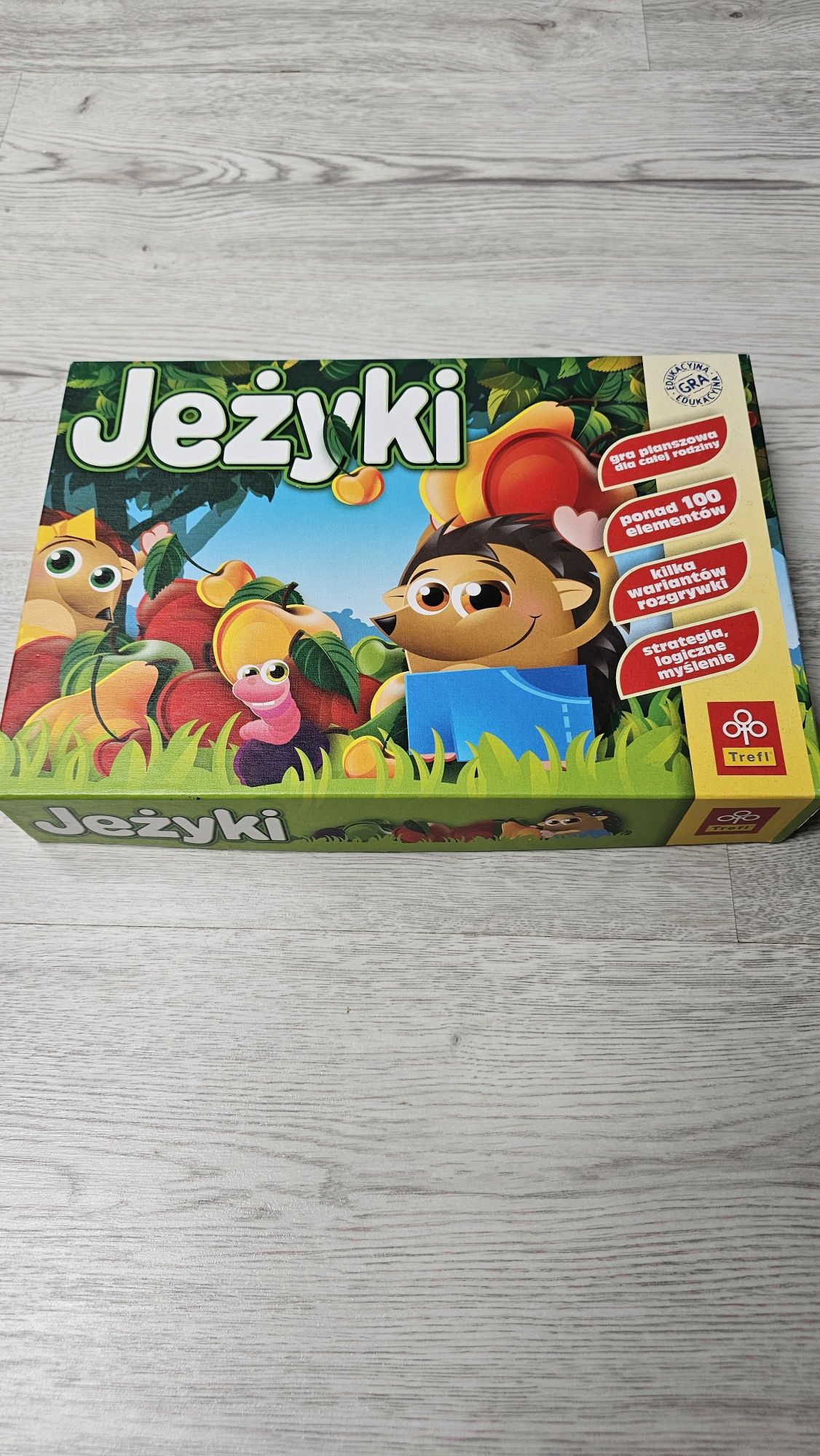 Jeżyki Trefl gra edukacyjna