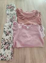 Legginsy Newbie i bluzki Helen, C&a 110 rozmiar