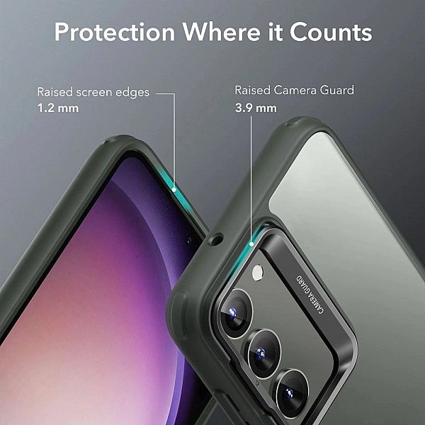 Esr Classic Kickstand Galaxy S23+ Plus Clear/Green