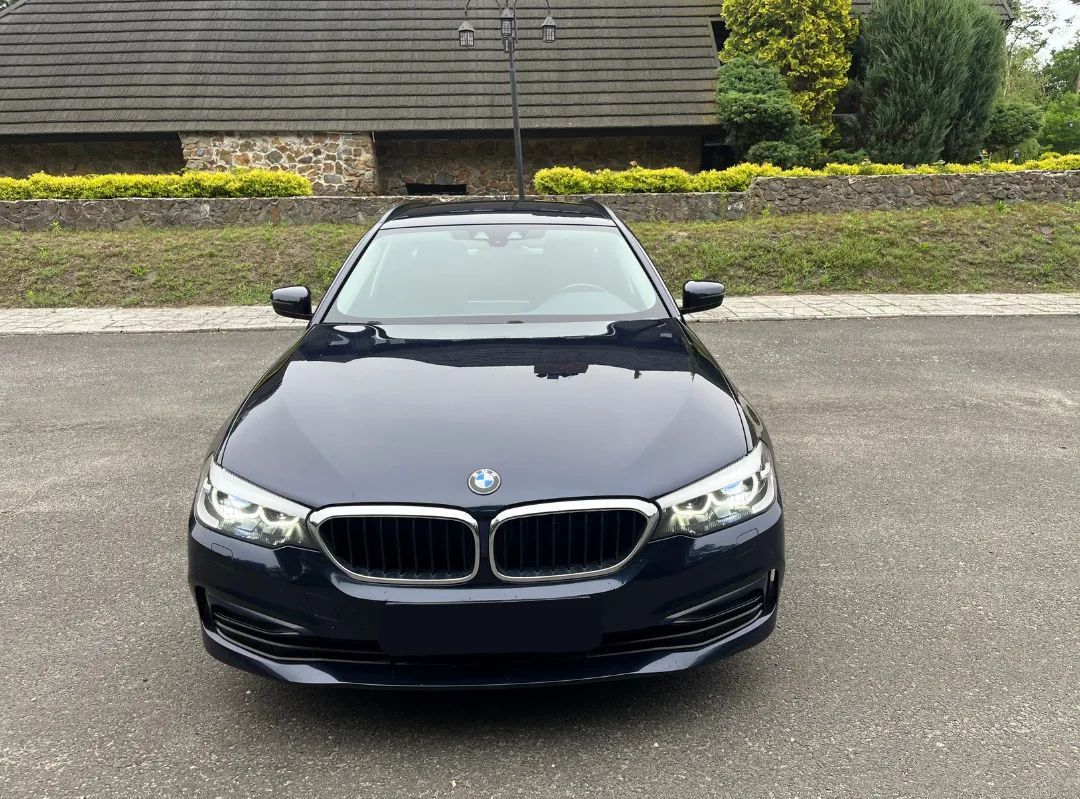 BMW Seria 5 BMW 520d Sport Line Bezwypadkowy, oryginalny lakier, pełna kśiążka ser