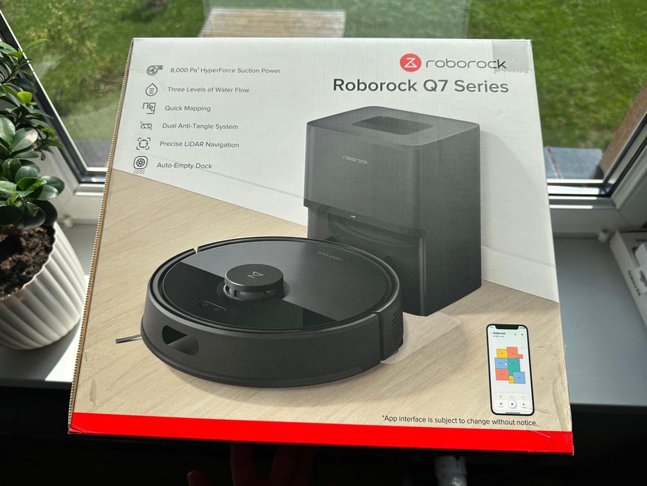 Roborock Q7 L5+ Robot odkurzający i mopujący czarny TOMI-TECH