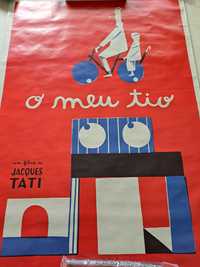 Poster de Cinema - O meu tio - Jacques Tati