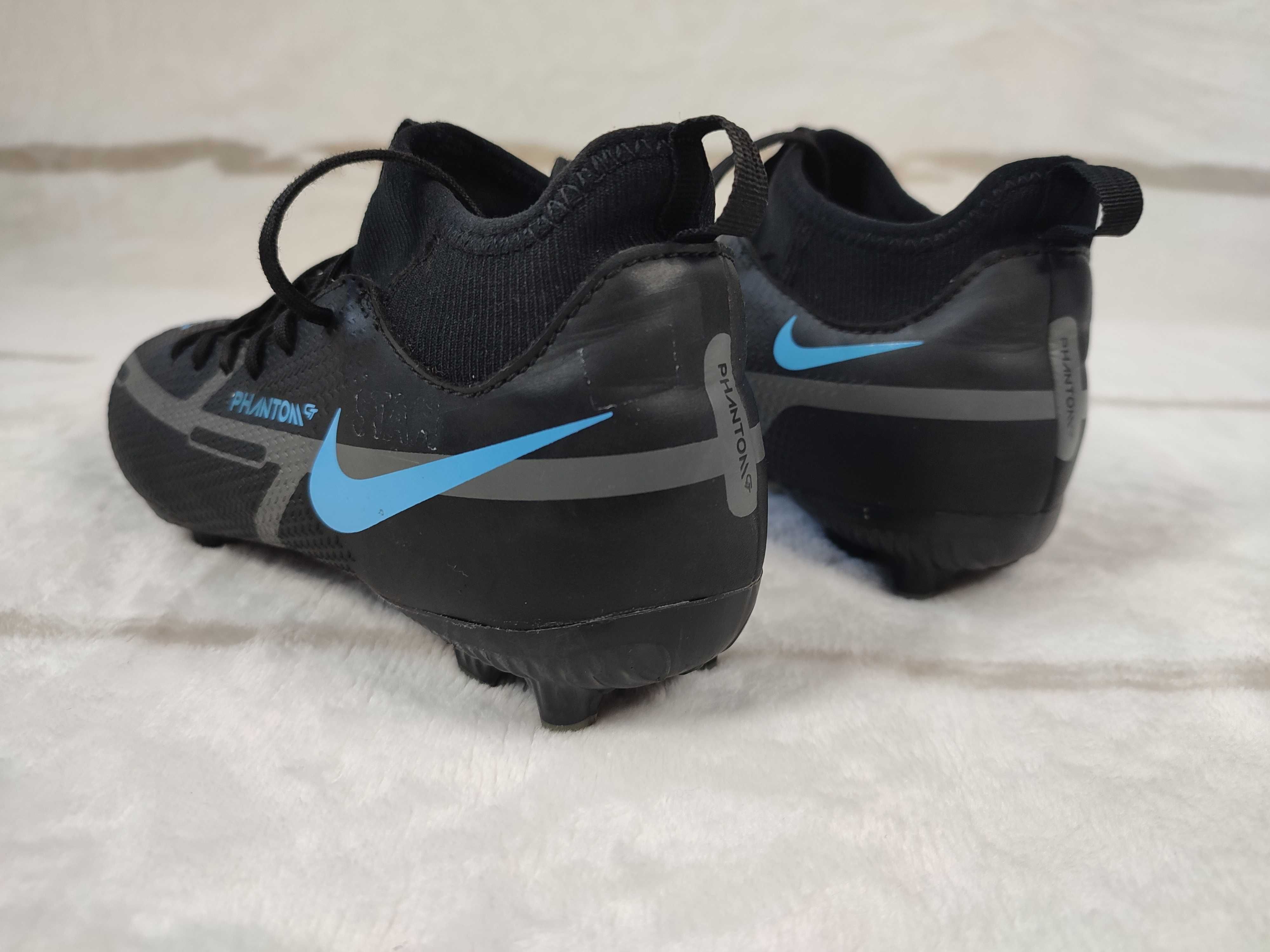 Детские бутсы с носком, копы Nike Phantom GT, р 33 - стелька 20,5 см