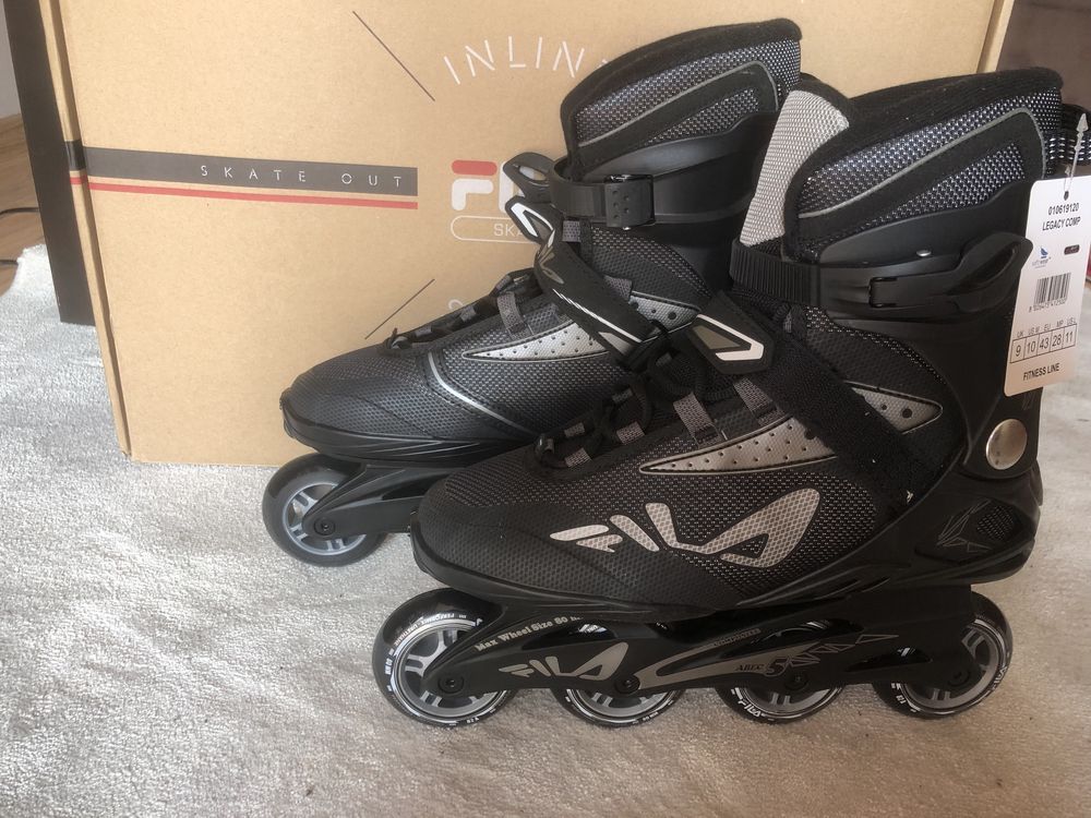 Rolki męskie FILA Legacy Comp black/grey