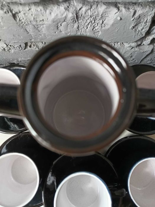 Васильківська кераміка, майоліка ссср. Кавовий сервіз, статуетки