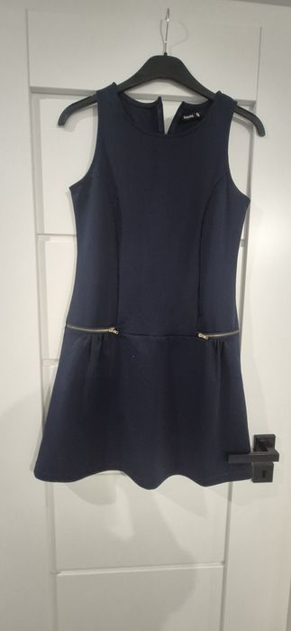 Sukienka granatowa Sinsay