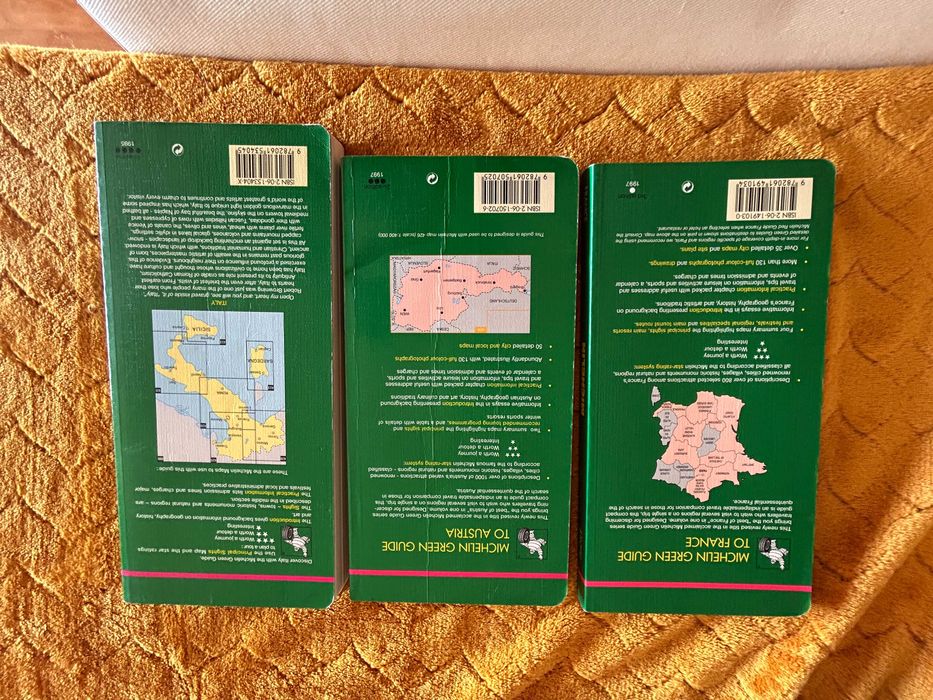 Guias Michelin - Conjunto de 3