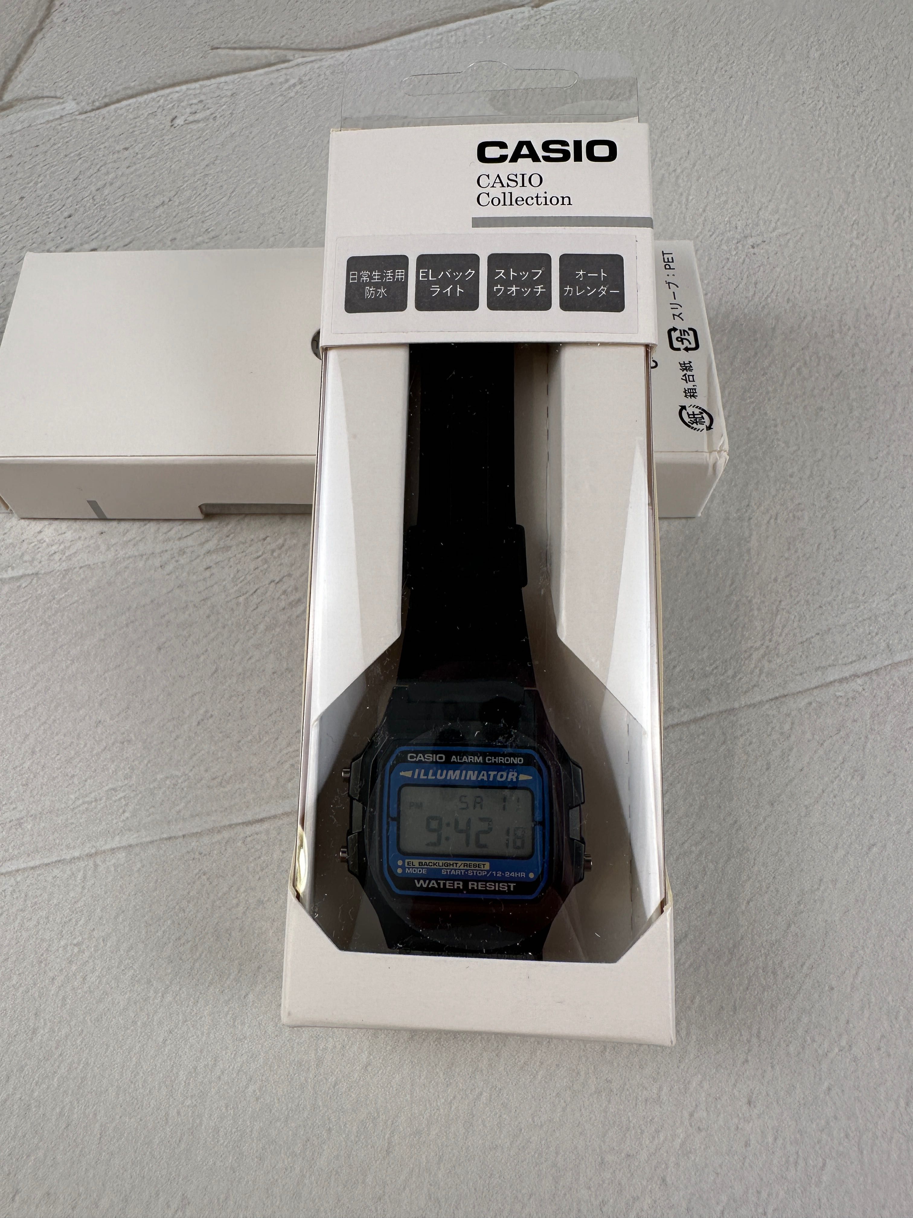 Часы Casio F-105W-1AWJH из Японии, новые