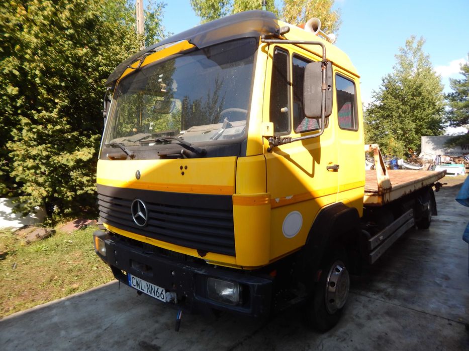 mercedes 809/817 pomoc drogowa płyta hydrauliczna