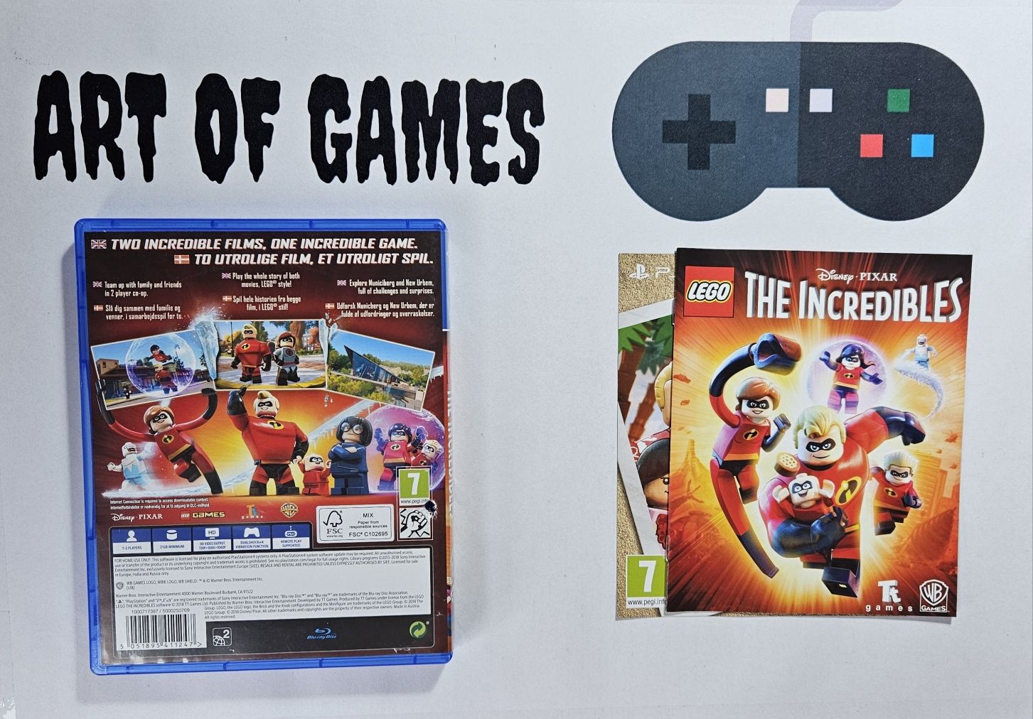 Gra Lego Iniemamocni PL Ps4 Ps5 Playstation 4 5 Incredibles