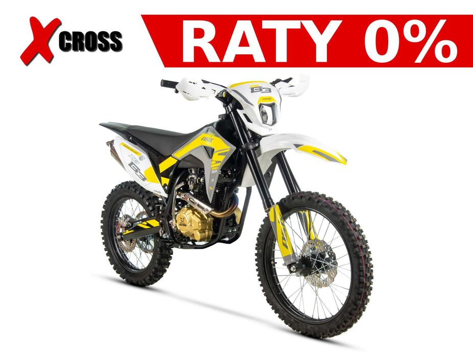 Cross Asix XB83 150cc 250cc 21/18" Enduro Lampa LED mth Raty Dostawa