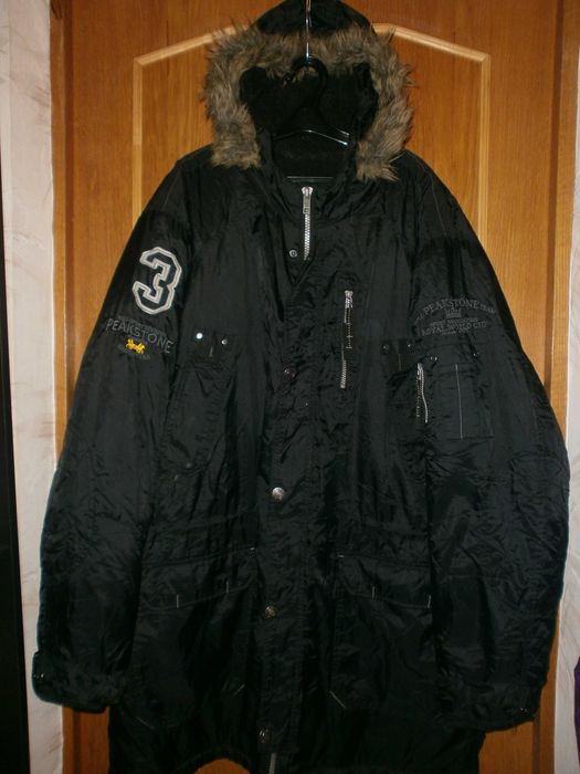 Большой размер. Куртка парка аляска Bigfun Peacstone, 4XL,70. ПОГ-82см