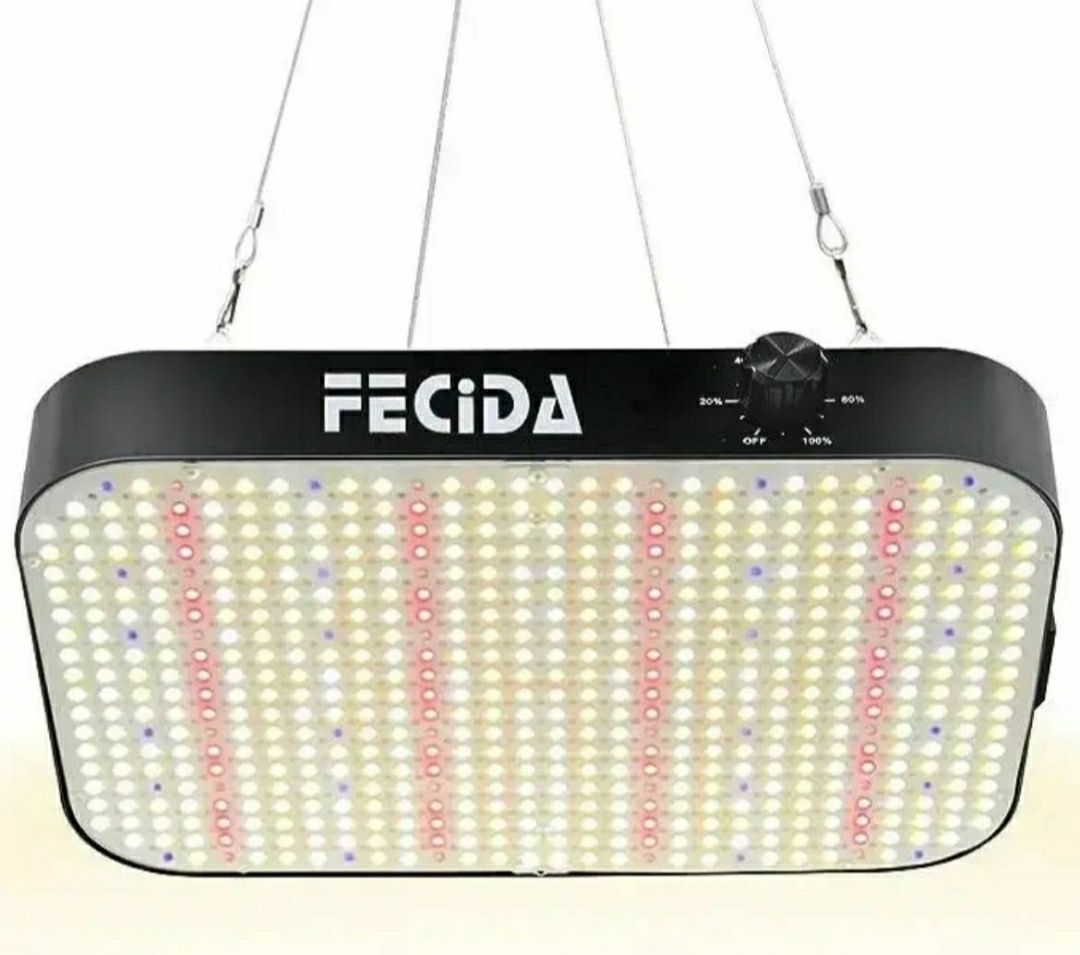 LED-Панельна лампа для вирощування рослин Fecida 600W Фіто лампа
