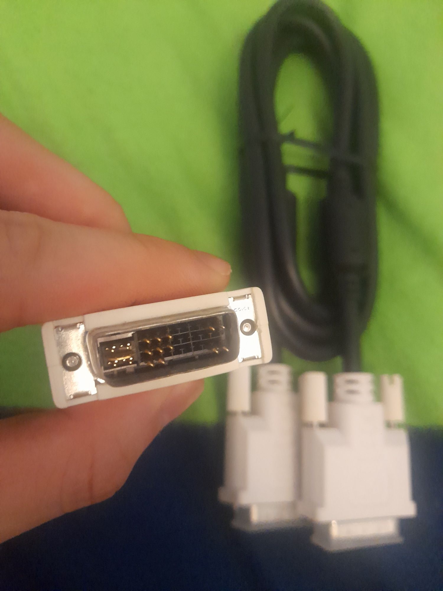 Kabel do komputera + przejściówka