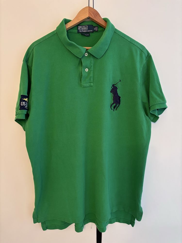 2 koszulki polo: Ralph Laurent i Abercrombie rozm L