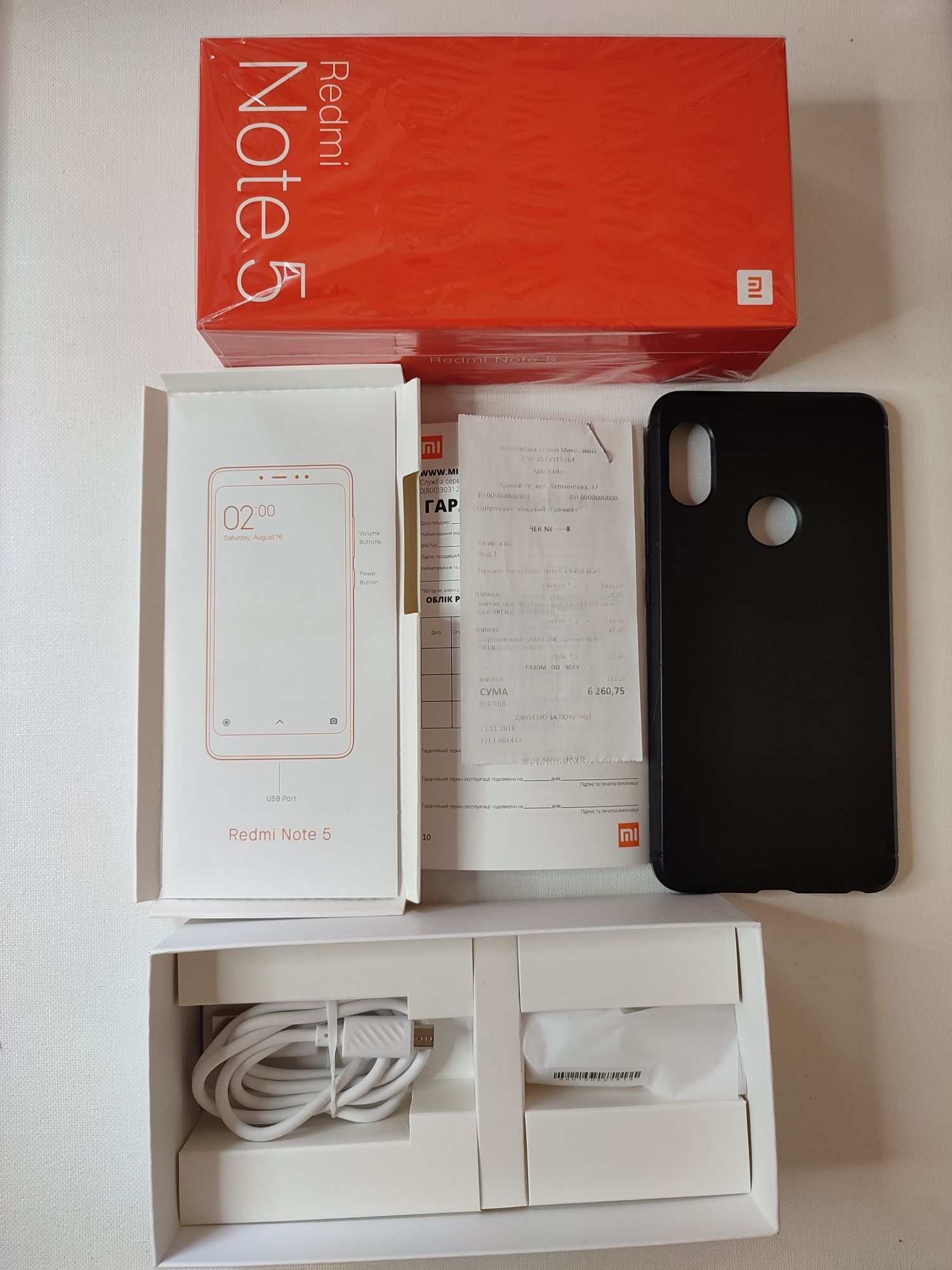 Xiaomi redmi note 5, 4/64Gb