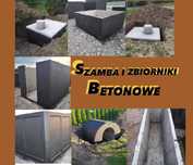 Szambo Betonowe Zbiornik Betonowy na deszczówkę Kanał
