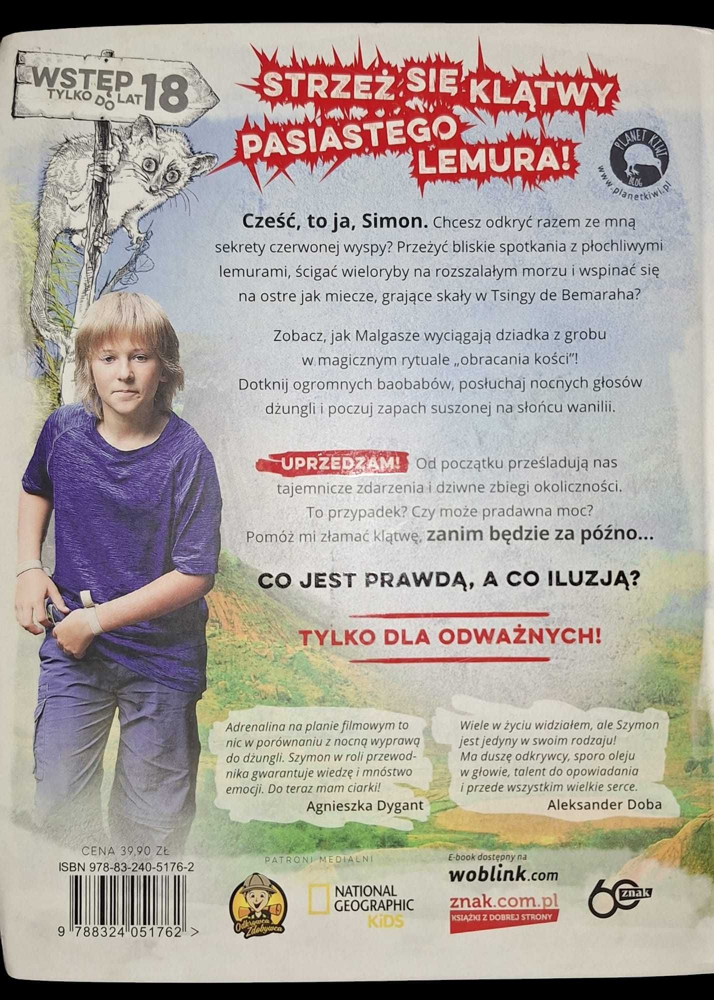 Książka Madagaskar Dziennik Łowcy Przygód Szymon Radzimierski