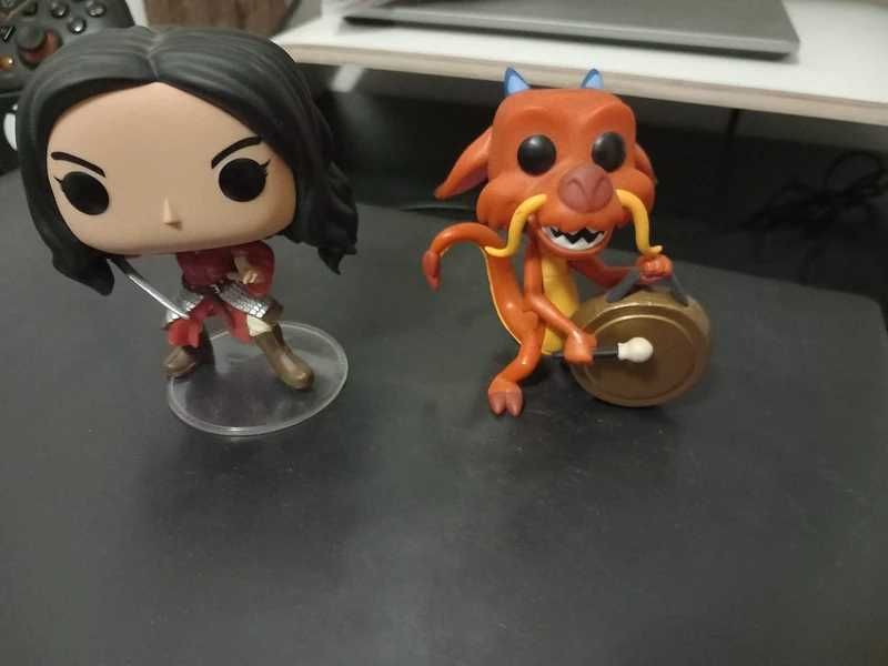 Funko Pop Mushu e Mulan Disney (venda ou troca)