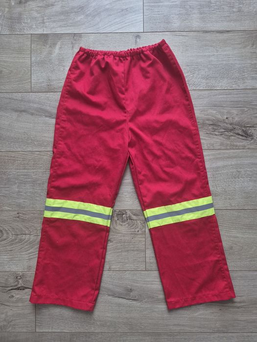 Jak nowy! Kostium strój mundur strażaka na bal, rozm 5-6