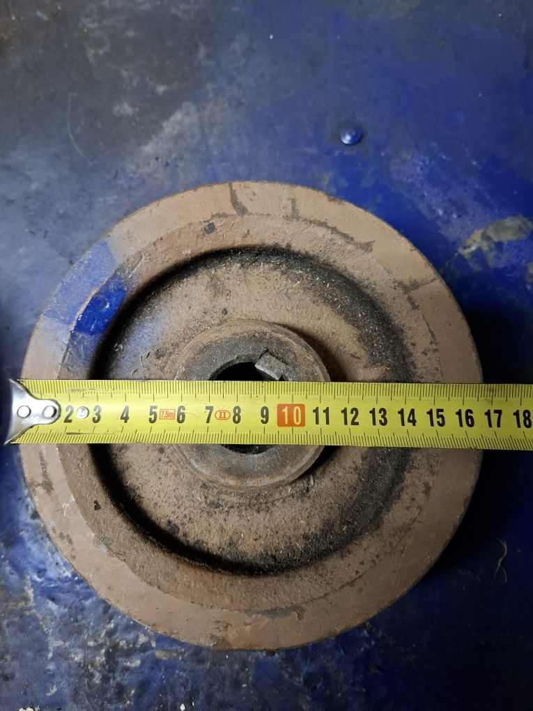 Koło koła pasowe aluminiowe na dwa paski 13mm Koło szajba