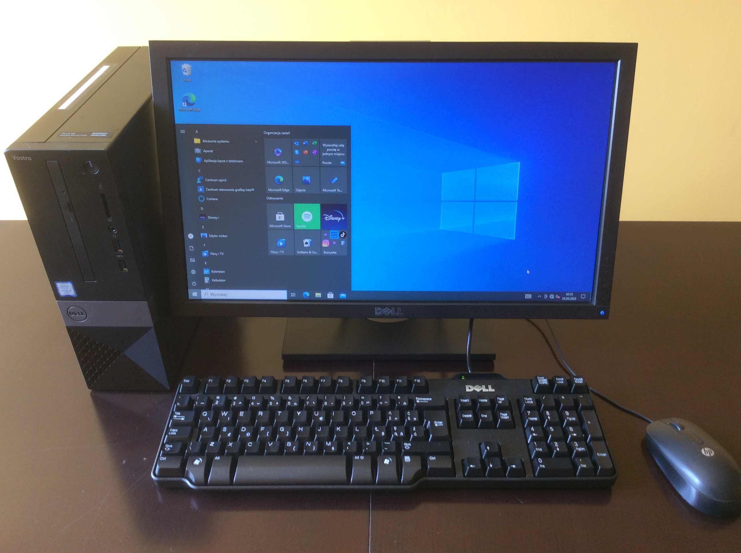 Zestaw/Minikomputer DELL Vostro 3250/i5/SSHD 1TB/WiFi/Kamera/Win10PRO