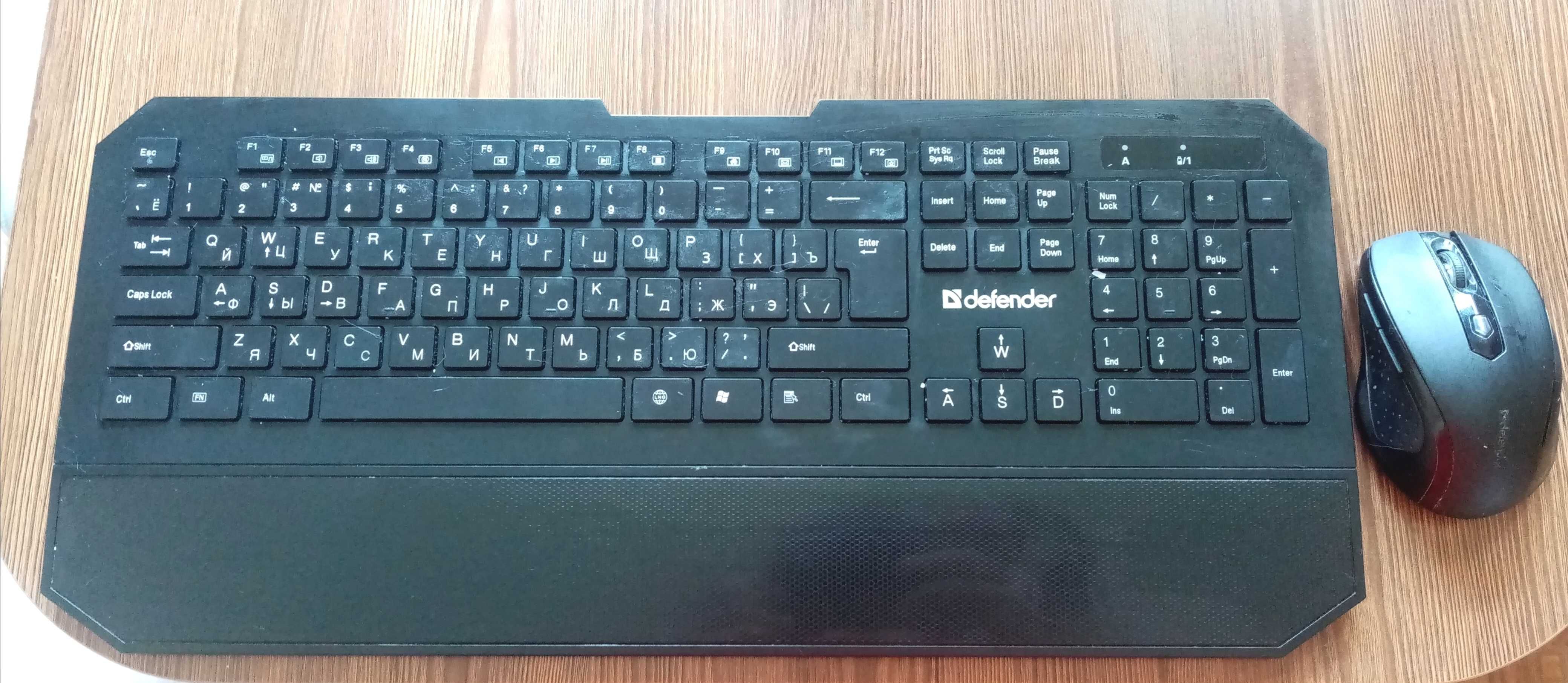 Бездротовий Комплект клавиатура + мышь DEFENDER C-925