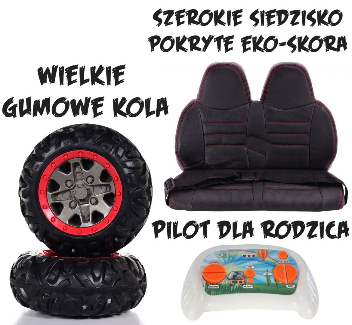 Pojazd Buggy SuperStar 4x4 AUTKO JEEP BUGGY dla dziecka
