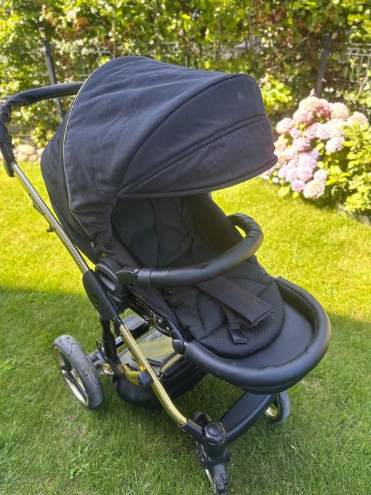 Wózek Junama Diamond S line + nosiedłko maxi cosi  z bazą