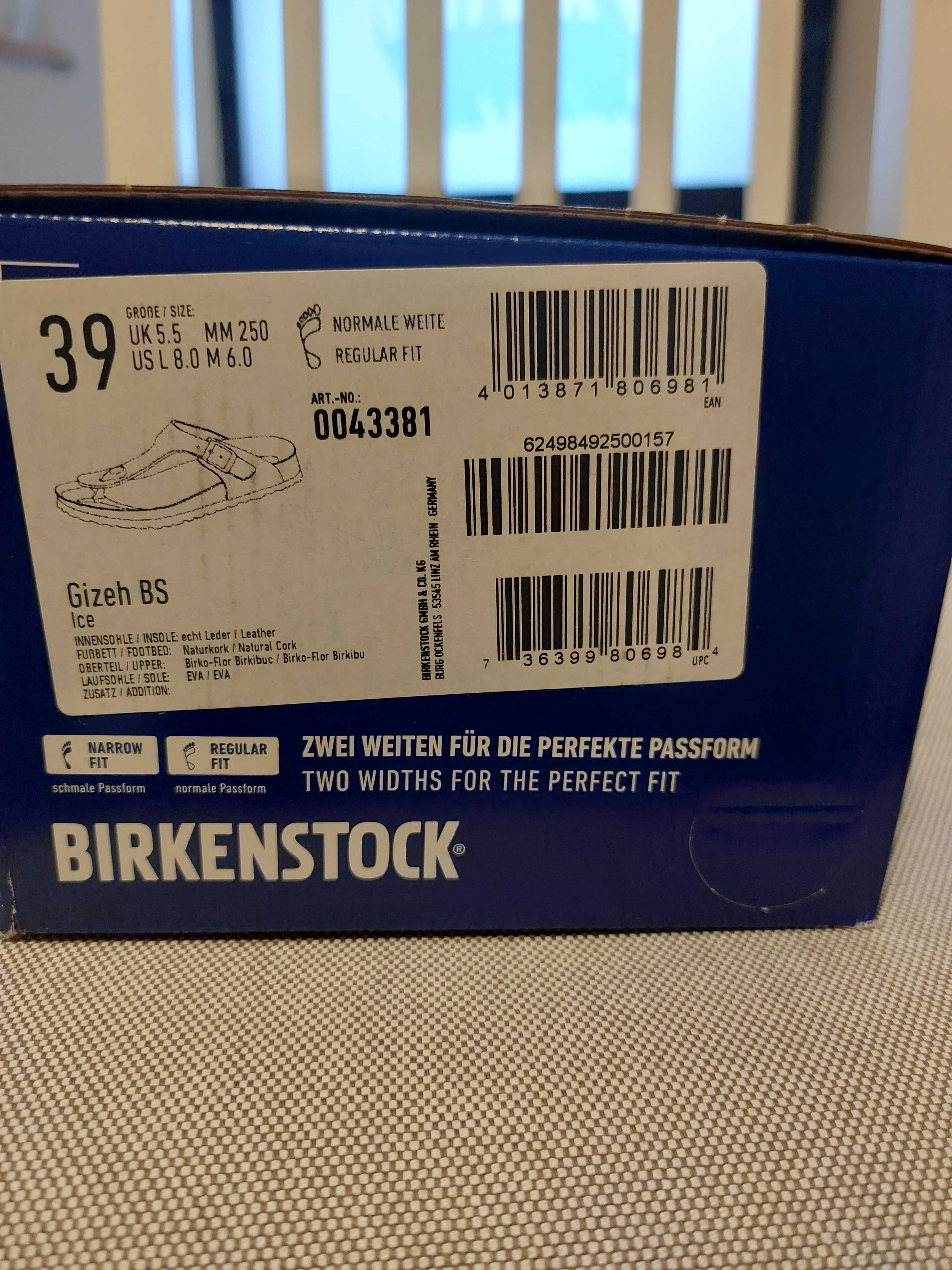 Chinelos Birkenstock Novos